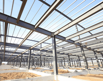 Estructura metálica en construcción - Proyecto minero