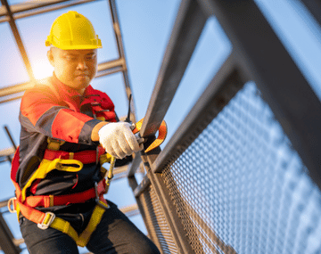 Capacitación de seguridad en altura para trabajadores