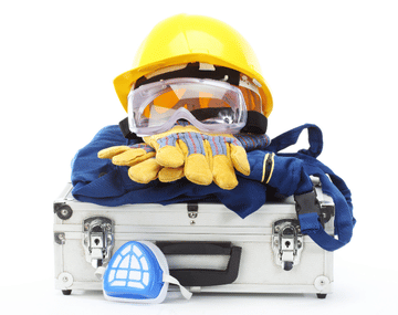 Equipo de protección personal certificado y disponible